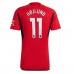 Manchester United Rasmus Hojlund #11 Domácí Dres 2023-24 Krátkým Rukávem